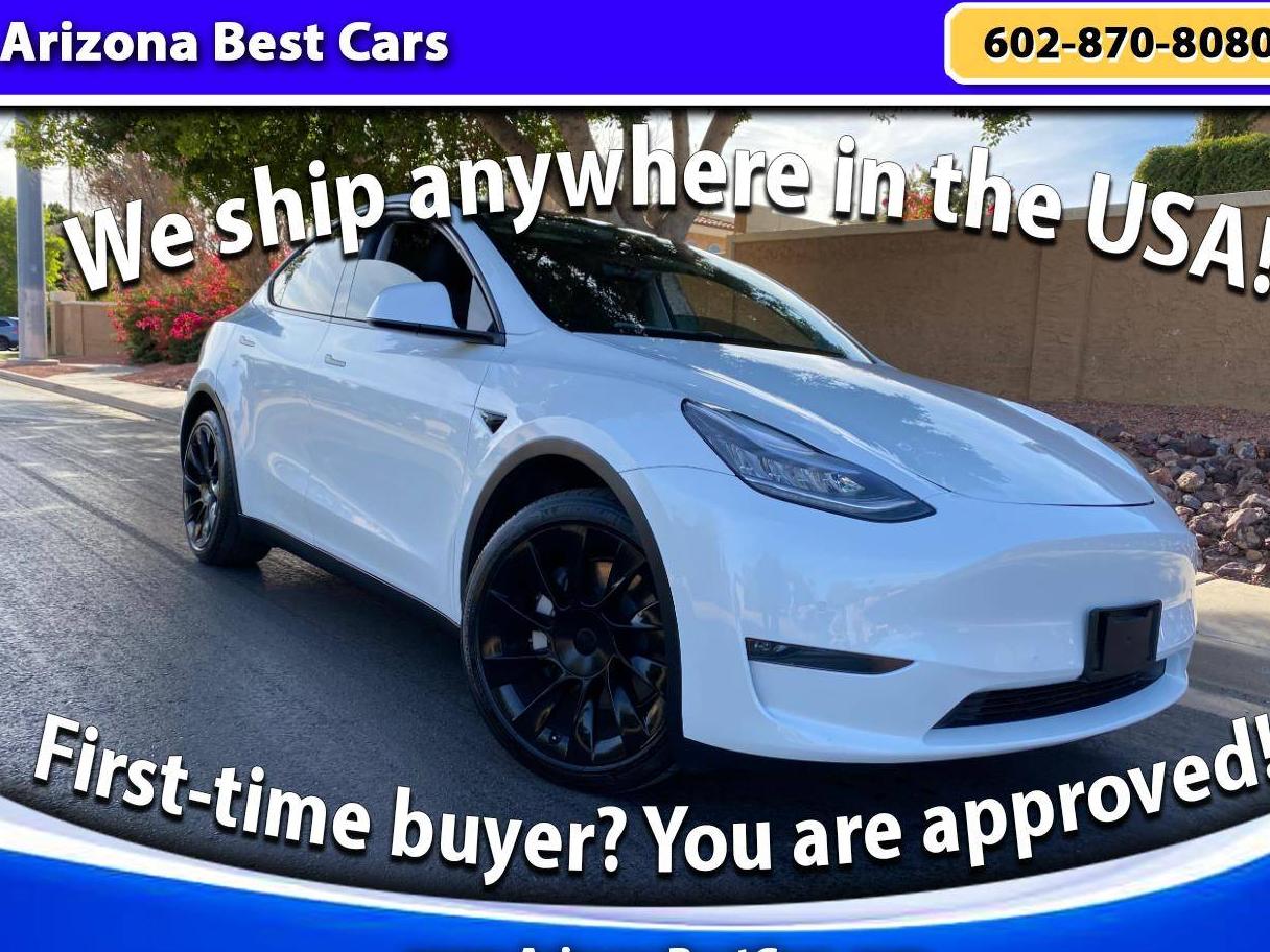 TESLA MODEL Y 2021 5YJYGDEE4MF068500 image